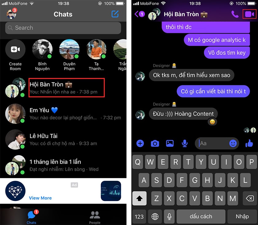 Cách Call Video trên Messenger có Filter Instagram 2022 - ThuThuat.io