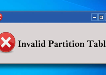 Cách khắc phục lỗi Invalid Partition Table trên Windows 2023