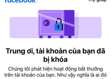 Cách mở tài khoản Facebook bị khóa tạm thời 2023