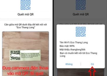 Cách Quét Mã QR WiFi trên Samsung siêu đơn giản 2023
