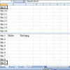 Cách tạo 2 trang trong 1 Sheet Excel siêu đơn giản 2023